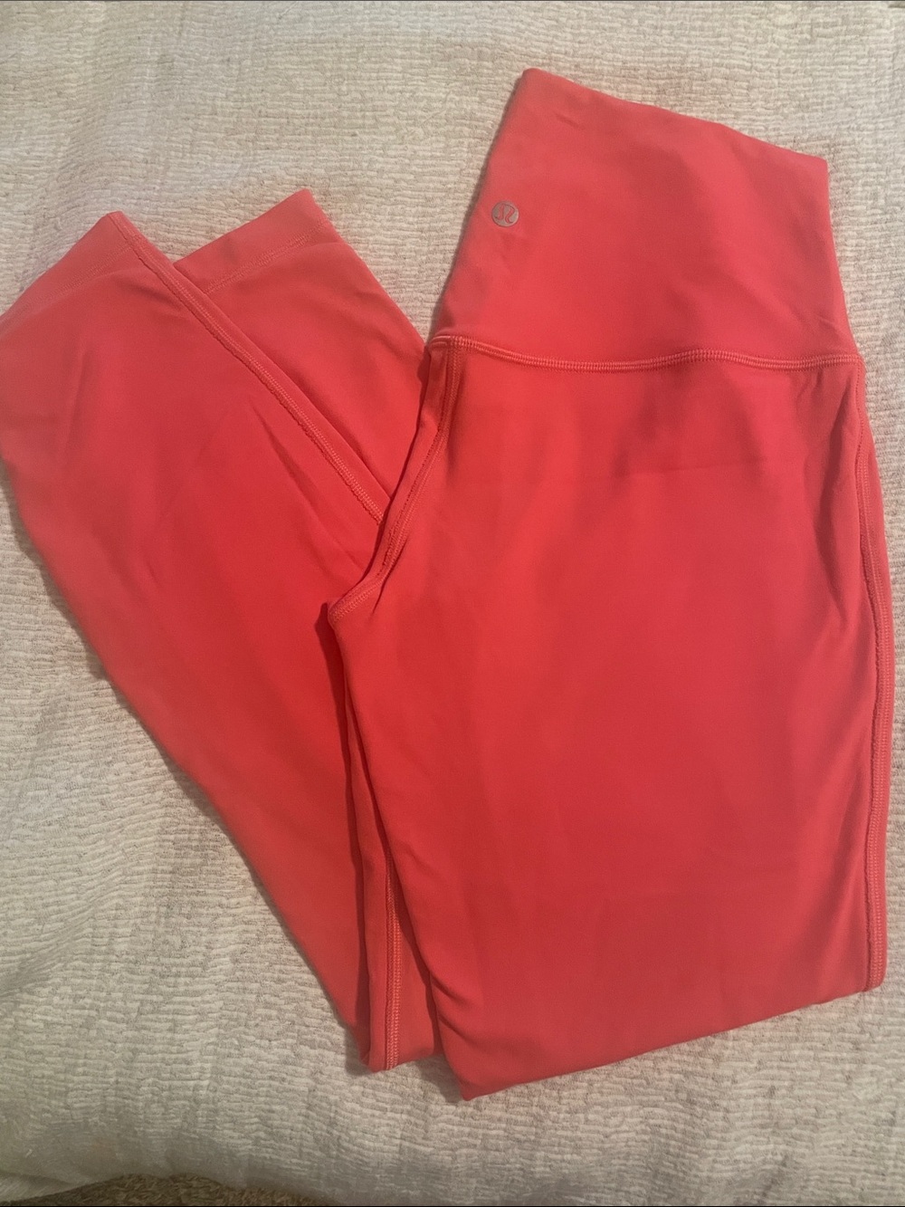 lululemon athletica Coral Pink Leggings